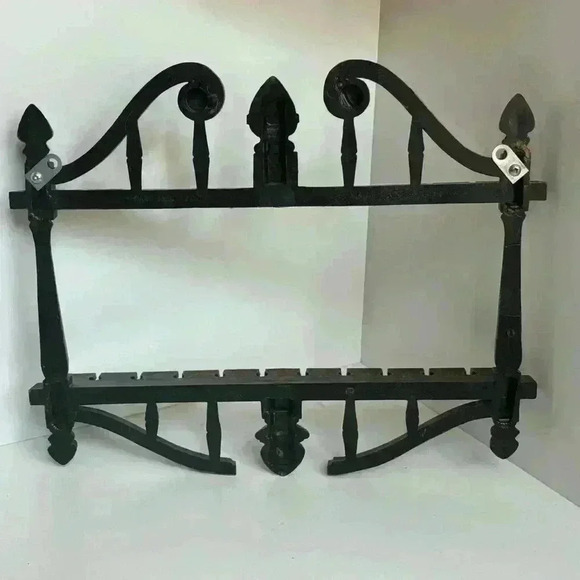 1970s ornate  Dart Ind Coppercraft Guild resin spoon holder or jewelry display - Picture 4 of 5